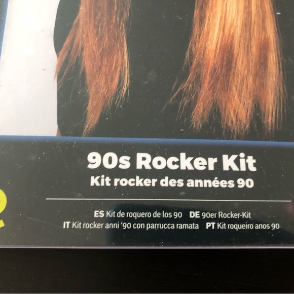 50% OFF AS AN ADD ON ITEM 🎸80’S/ 90’S WIG - Picture 8 of 10